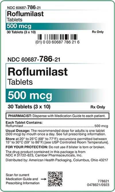 500 Mcg Roflumilast Tablets Carton (500 Mcg Roflumilast Tablets Carton)